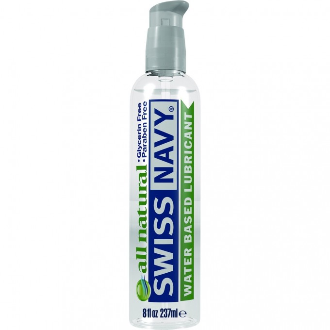 Лубрикант SWISS NAVY All Natural гипоаллергенный 8oz/237 мл. SNAN8